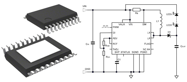 Diodes driver